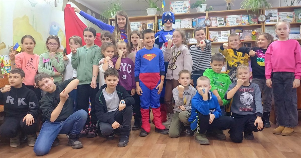 Супергерої у дитячій бібліотеці: як юні сміляни відкривали свої суперсили