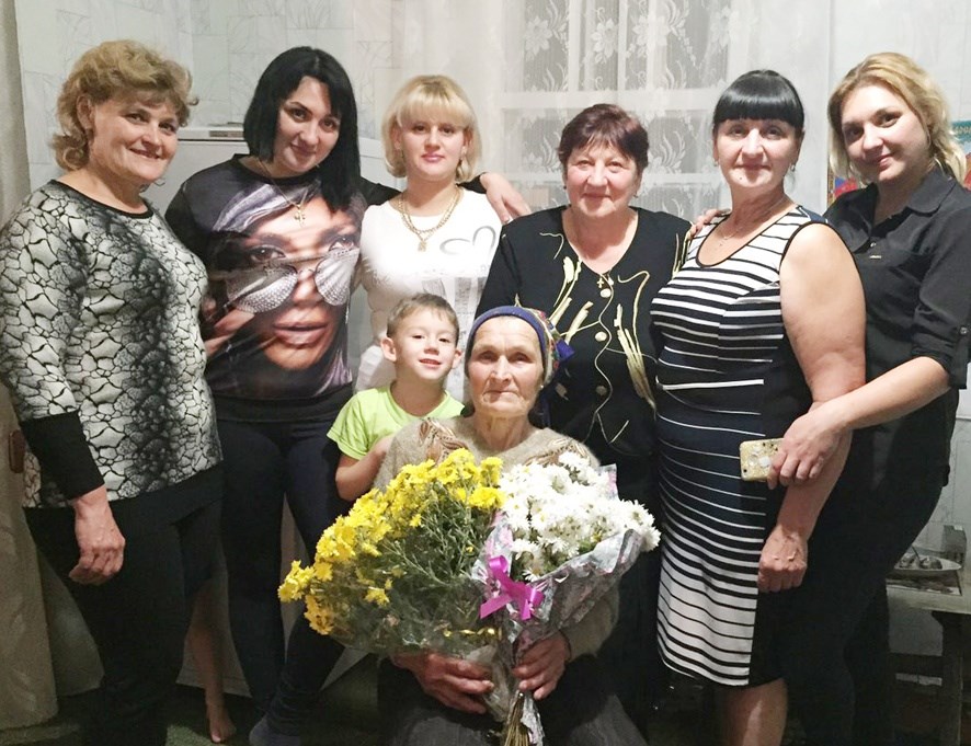 80-річний ювілей - у мешканки села Веселе Валентини Божко