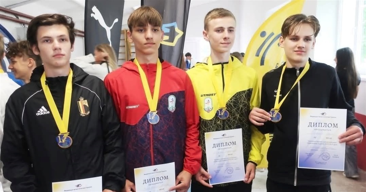 Олександр Вельган – чемпіон України з естафетного бігу