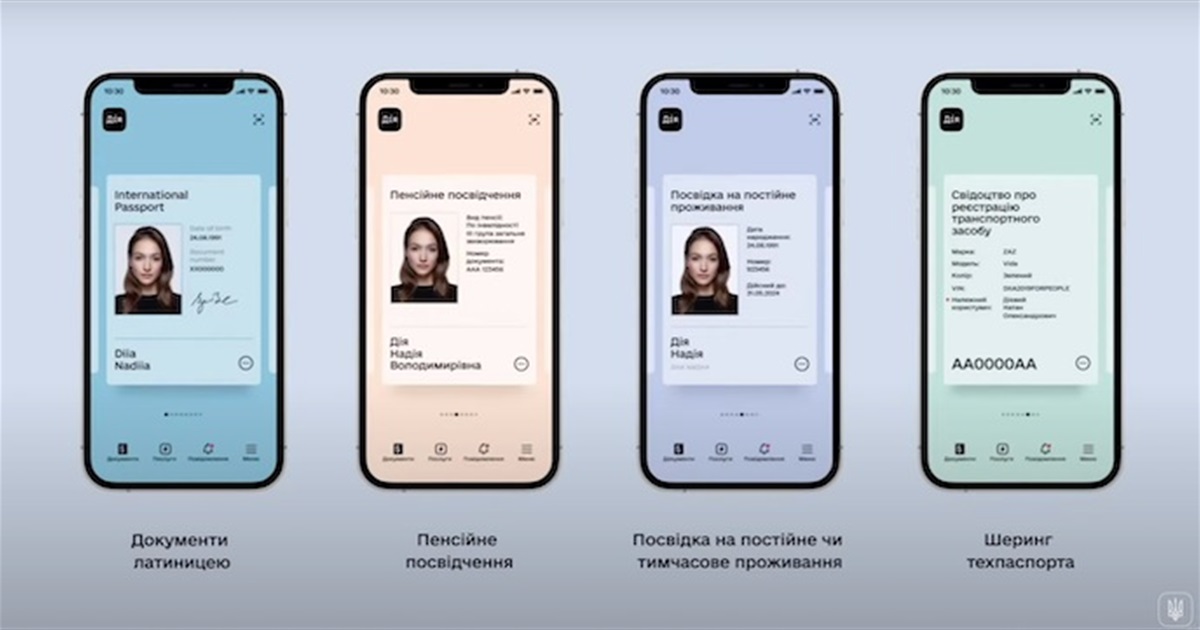 Документи англійською, пенсійні, шеринг техпаспорта: оновлення "Дії"