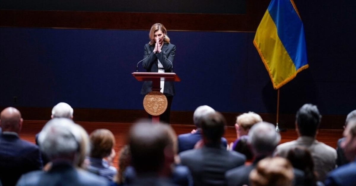 Під час виступу у Конгресі США Олена Зеленська розповіла про дитину з Коростеня