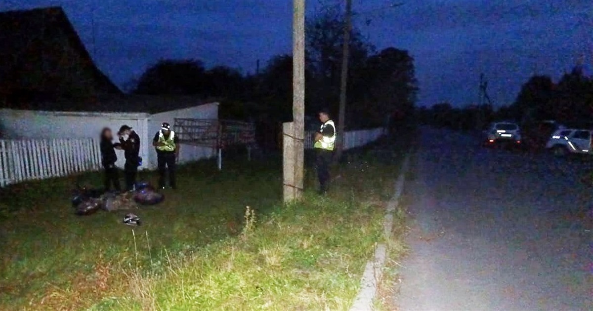Мотоцикліст та його пасажир травмувалися, в’їхавши у бетонний бордюр