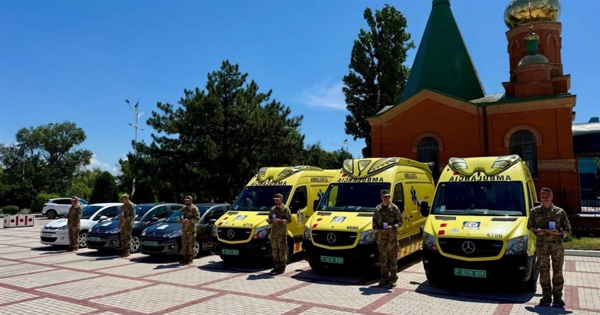 Ізмаїльські прикордонники отримали від іспанського благодійного фонду шість автомобілів