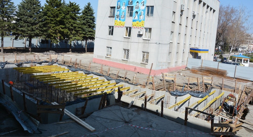 Роботи з будівництва ЦНАПу активізувались 