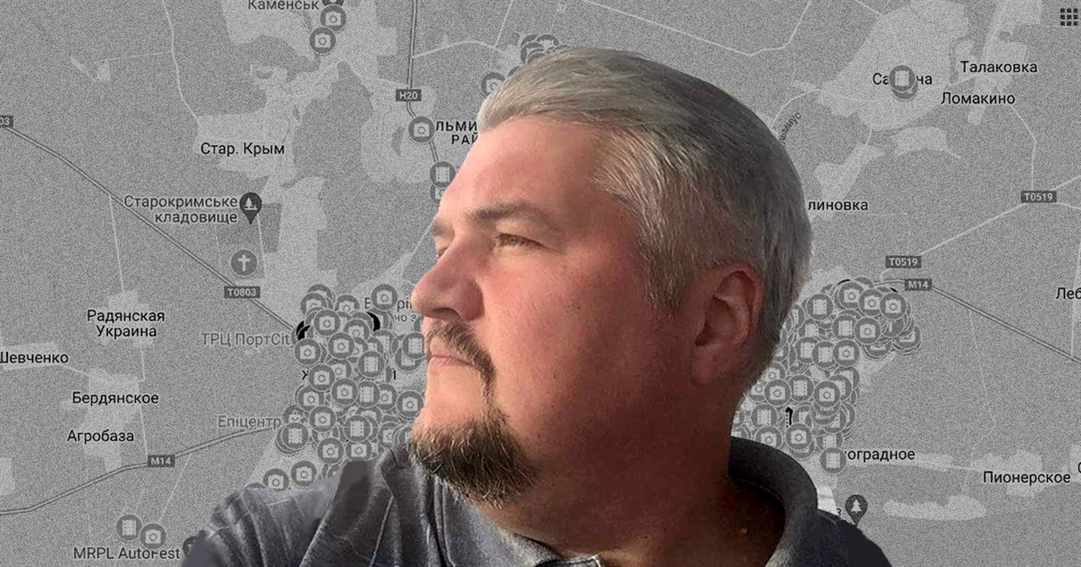 Віталій Штутман створив Мапу руйнувань Маріуполя. На ній вже близько двох тисяч об’єктів