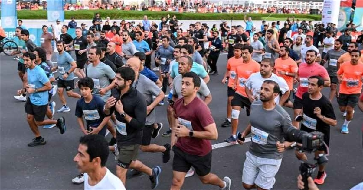 Забіг Dubai Run 2023 встановив світовий рекорд із 226 тисячами учасників на чолі з шейхом Хамданом