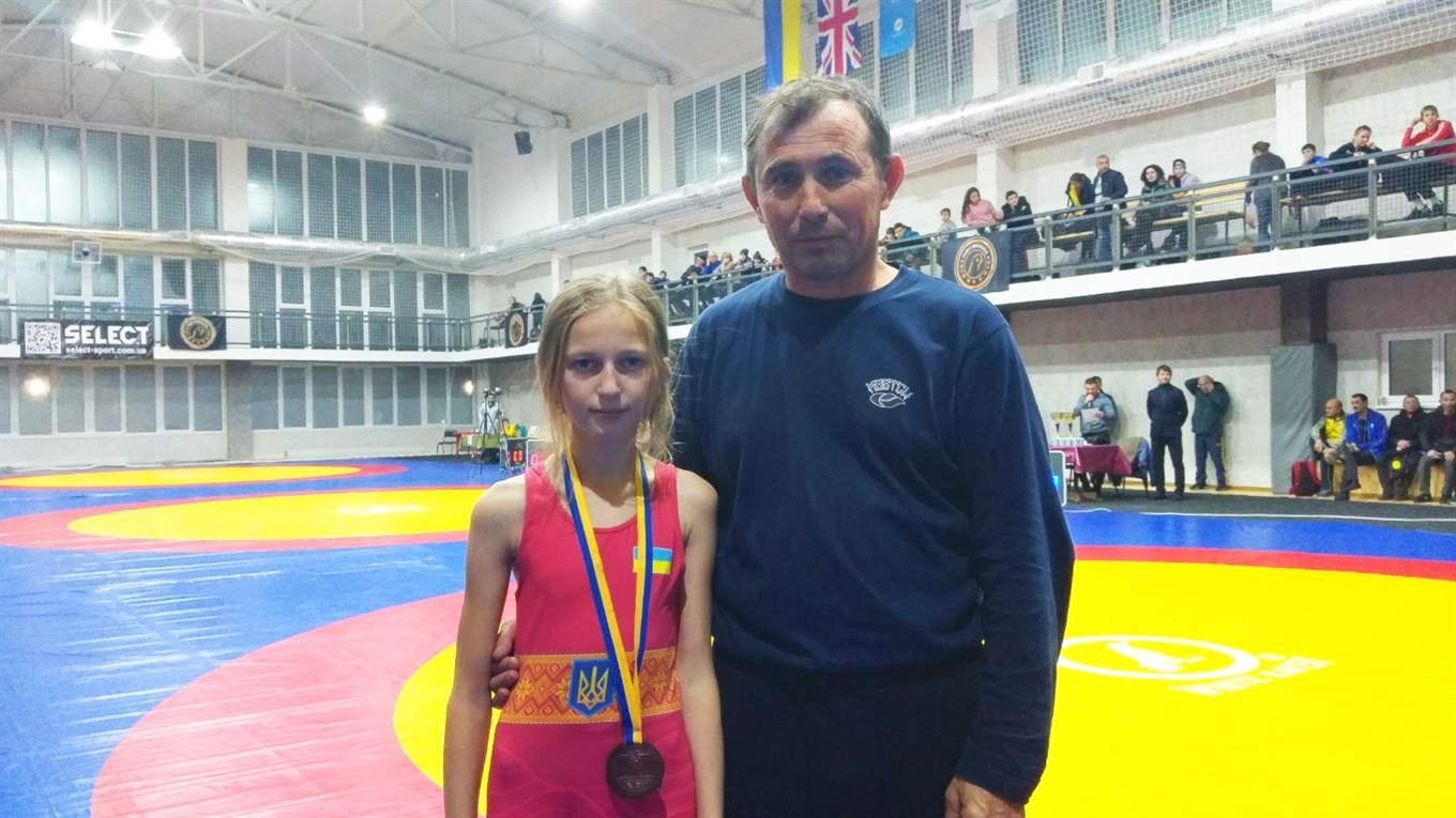 Спортсменка із Великих Цепцевич здобула бронзу на чемпіонаті України з вільної боротьби