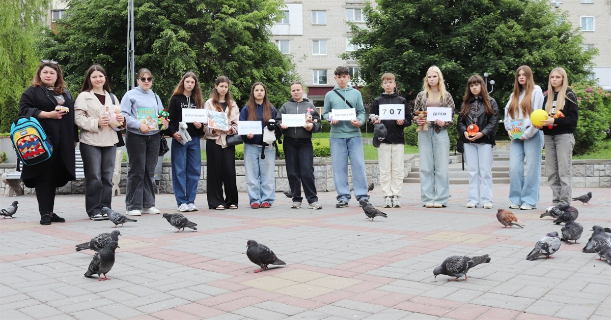 Жмеринка вп'яте долучилася до акції «Голоси дітей»