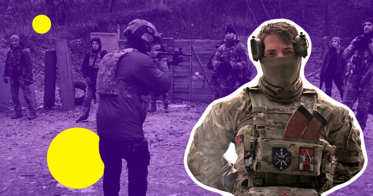 Я 6 разів ледь не загинув у Маріуполі. “Азовець” “Пчела” зараз вчить вогневій тактиці молодих бійців