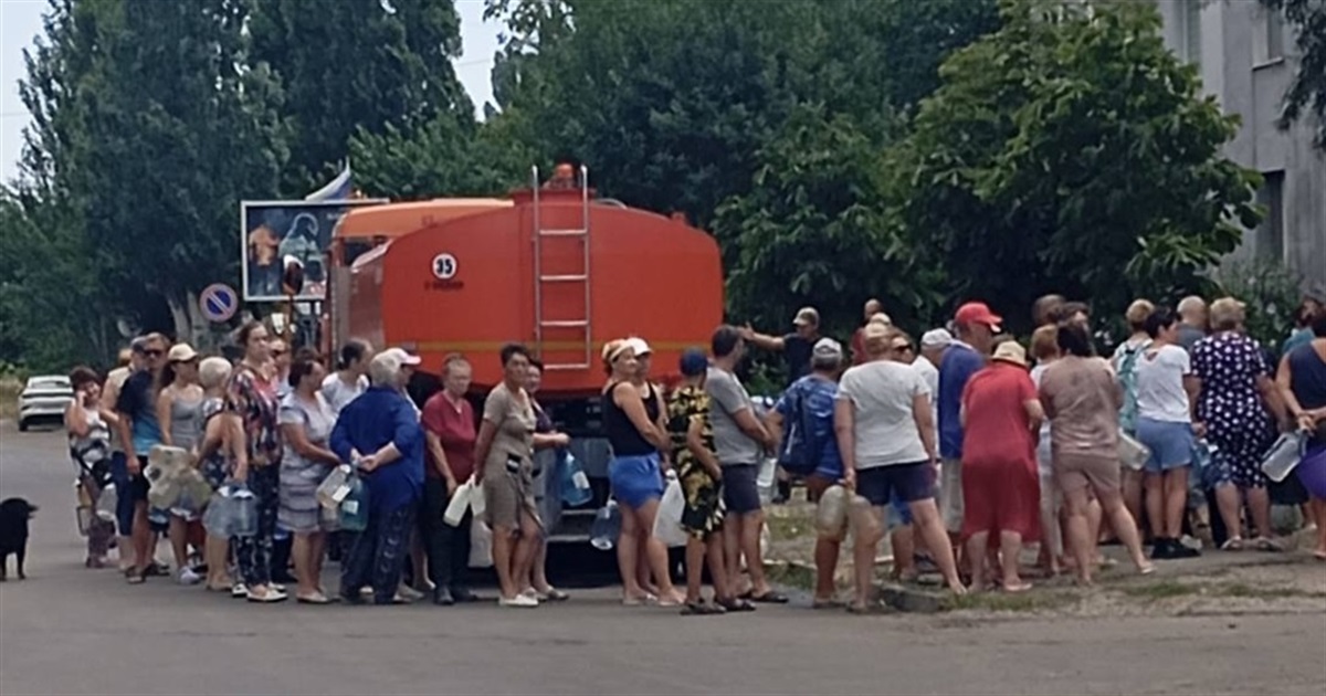 В окупованому Бердянську попередили про місяць перебоїв із водою