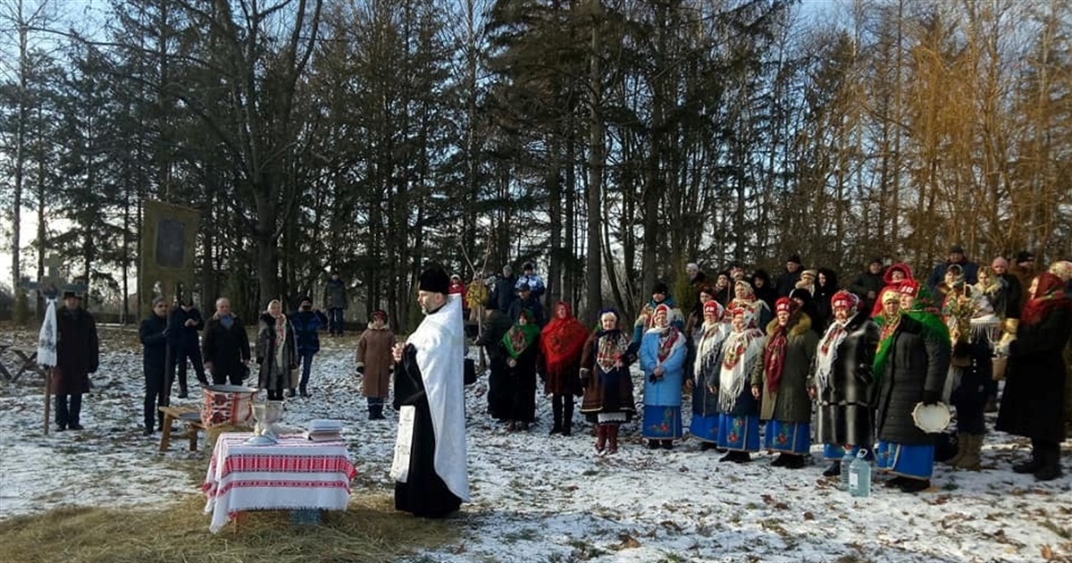 Музейники святкували Водохреща за всіма канонами. У воду не занурювалися