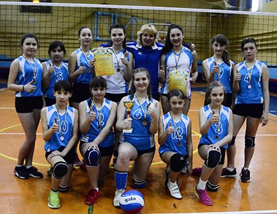 Спортсменки Покровської ДЮСШ вибороли третє місце на першості з волейболу