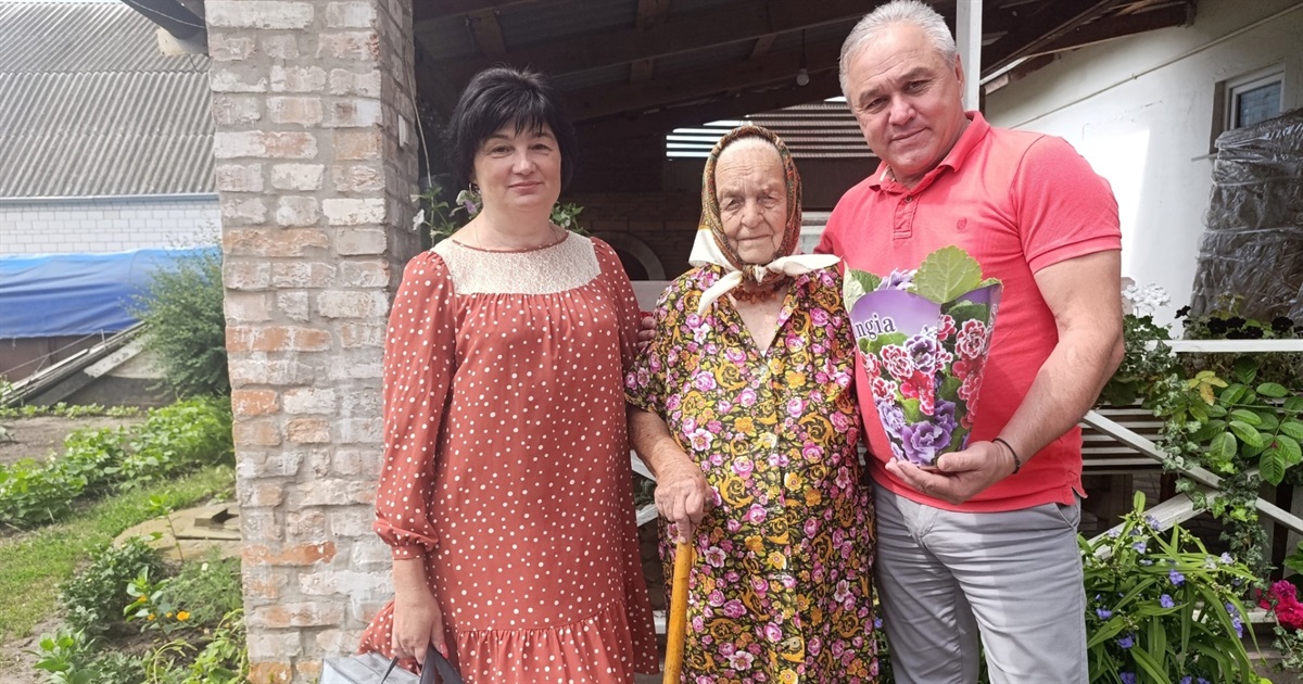 У Циблях 90-річний ювілей святкує Ганна Курило