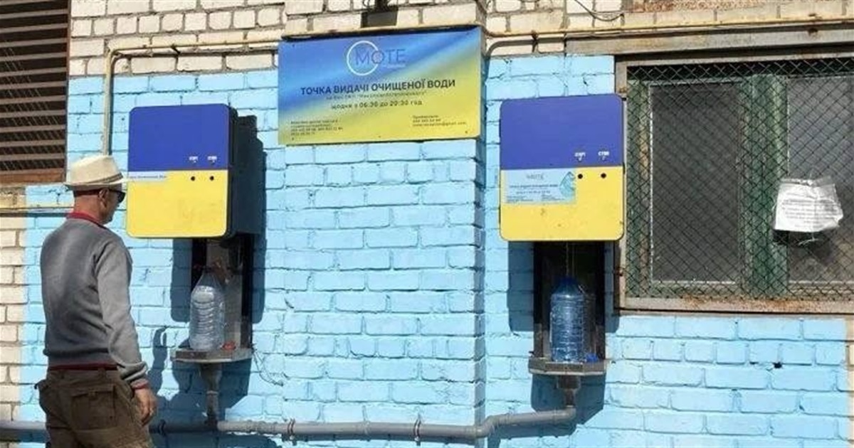 В Миколаєві працює 80 пунктів видачі очищеної води. Як знайти найближчий до вашого дому?