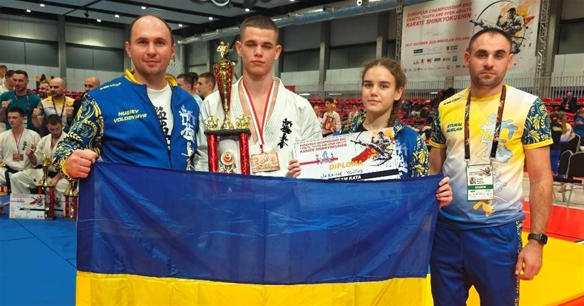 Каратист зі Звягеля Олександр Манахов здобув медаль у складі збірної України на чемпіонаті Європи