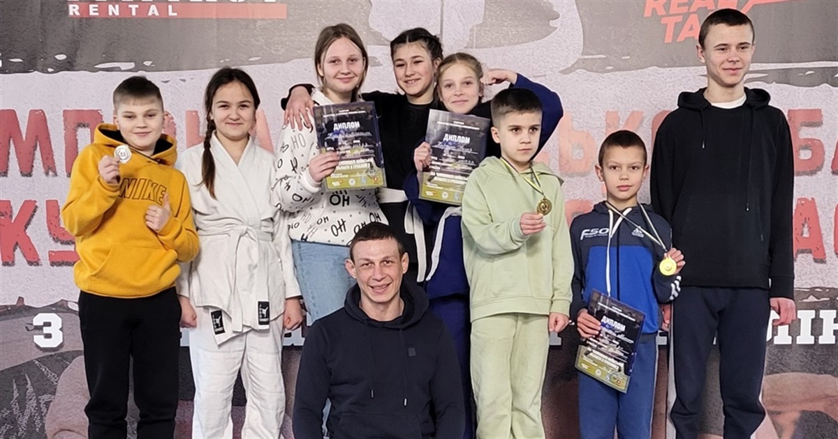 Юні спортсмени з Переяслава на чемпіонаті з грепплінгу здобули аж 10 медалей