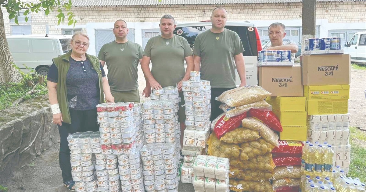 Не втомлюємося робити добро: з Божою допомогою все доставлено за призначенням