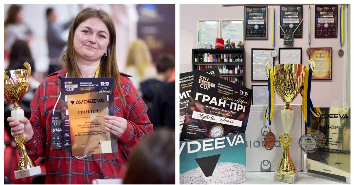 Жмеринчанка Ганна Кубова – володарка гран-прі чемпіонату з нігтьової естетики