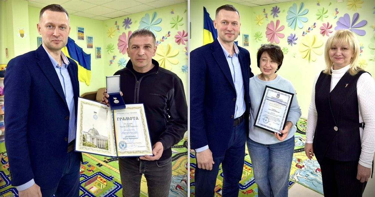 Народний депутат передав генератор для ворожбянського освітнього закладу та відзначив керівників