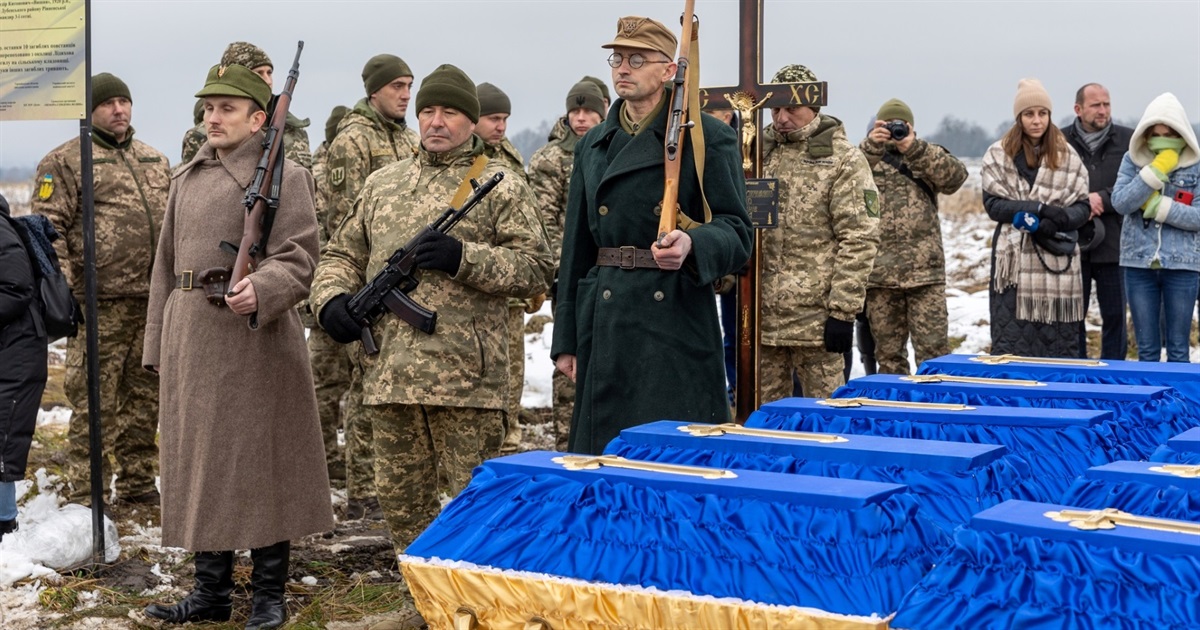 На Кременеччині перепоховали тіла загиблих у бою з НКВС бійців УПА