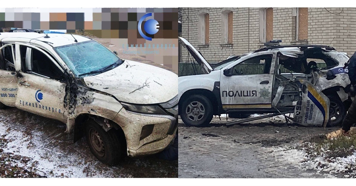 Хроніка війни 8-14 грудня: росіяни б'ють по цивільних будинках й по автівках поліції та енегретиків