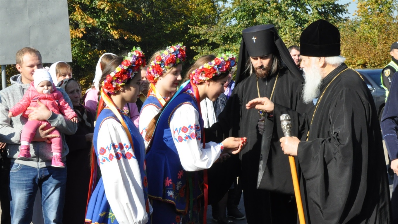 Сьогодні на Кременеччині Патріарх Філарет 