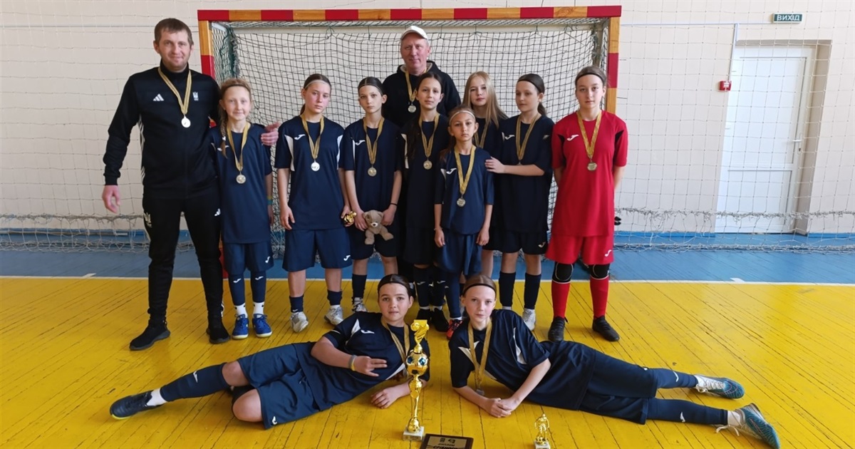 Звягельська дівоча команда з футзалу виборола срібло в Другій лізі Чемпіонату України