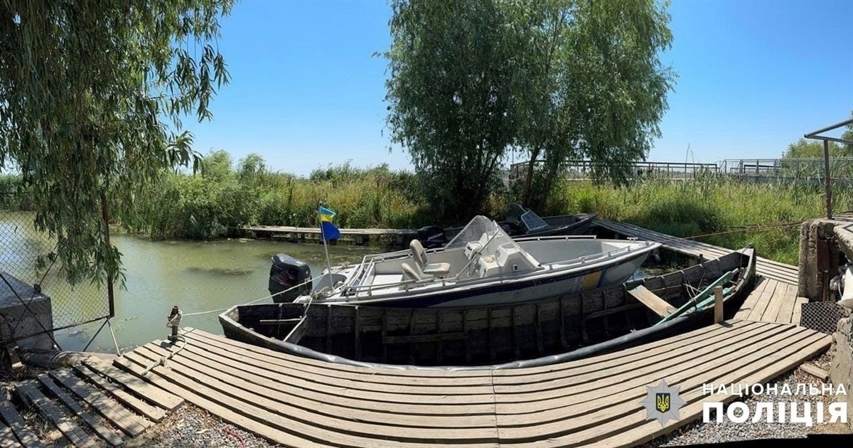Мешканець Ізмаїльського району викрав річкове судно