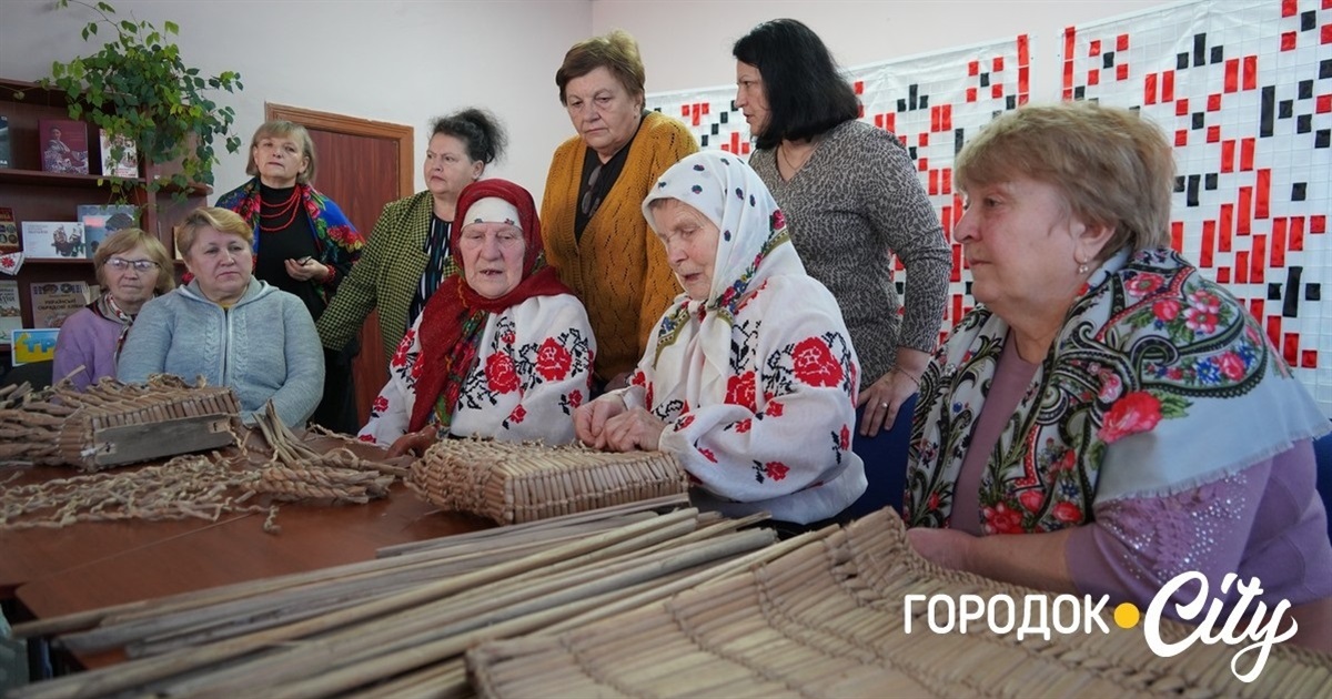 Кошики з очерету як жива пам’ять поколінь: у Городку відбувся майстер-клас зі старовинного ремесла