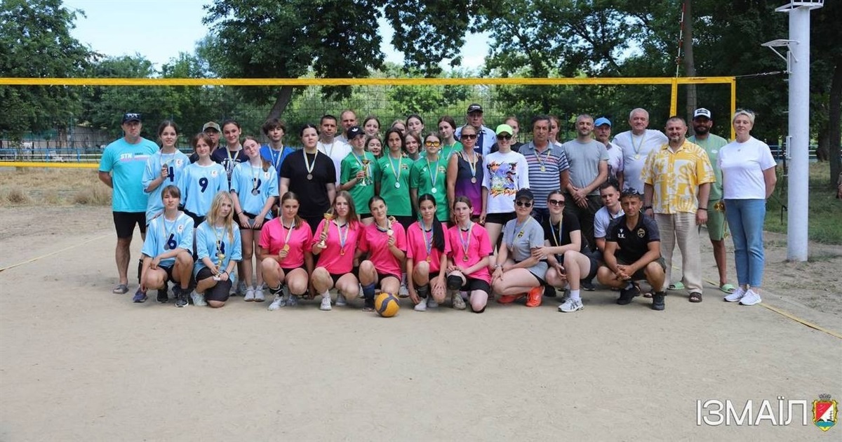 В Ізмаїлі відбувся волейбольний чемпіонат ПАРК-volley 26