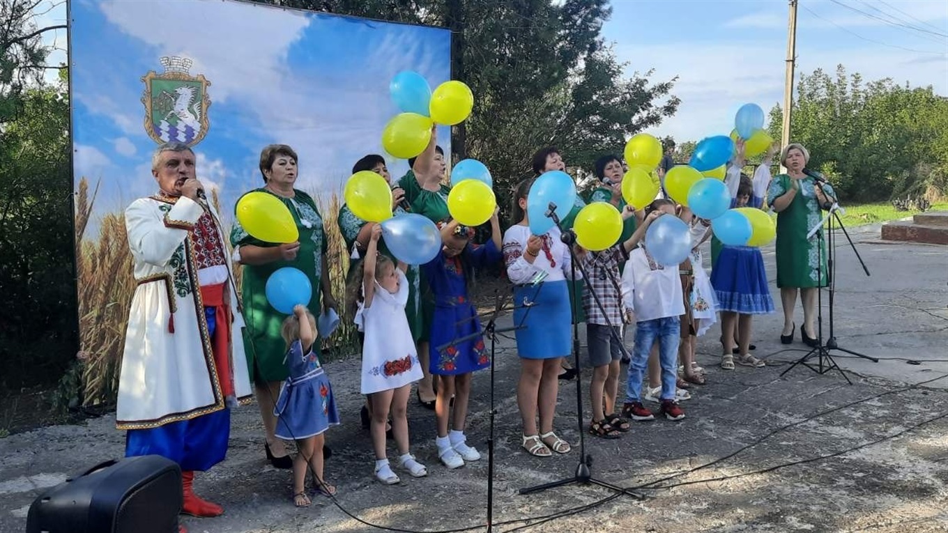 Дивіться, як святкували 30 років незалежності України в Іванівці та Панкратовому
