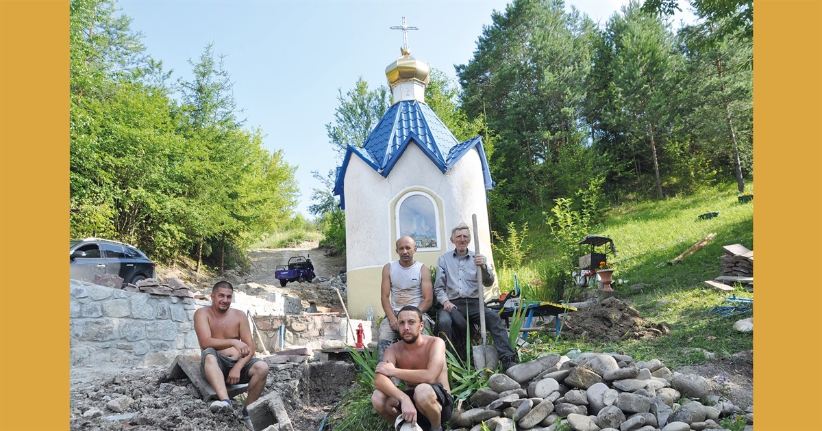 Чудотворна криничка у Давидківцях, що на Чортківщині, дістає обнову