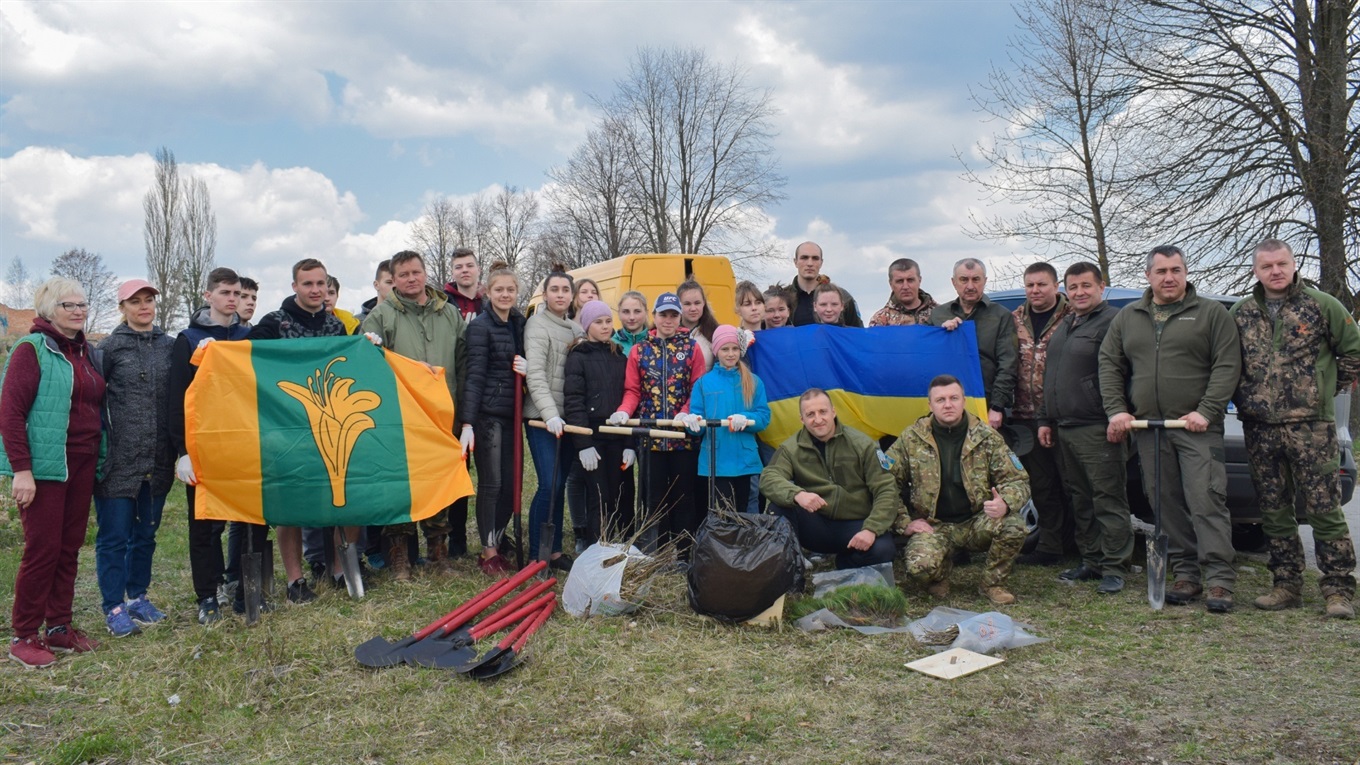 На Алеї кіборгів посадили шевченківські дуби