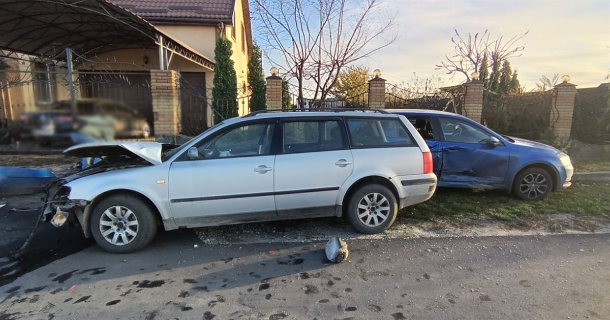 Покаталися: у Кагарлику діти втрапили в ДТП на автомобілі