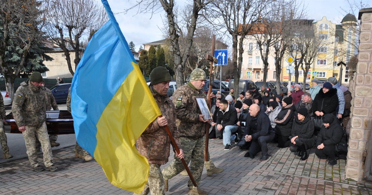 До рідного Росохача повернувся «на щиті» 53-річний воїн Савка Павло