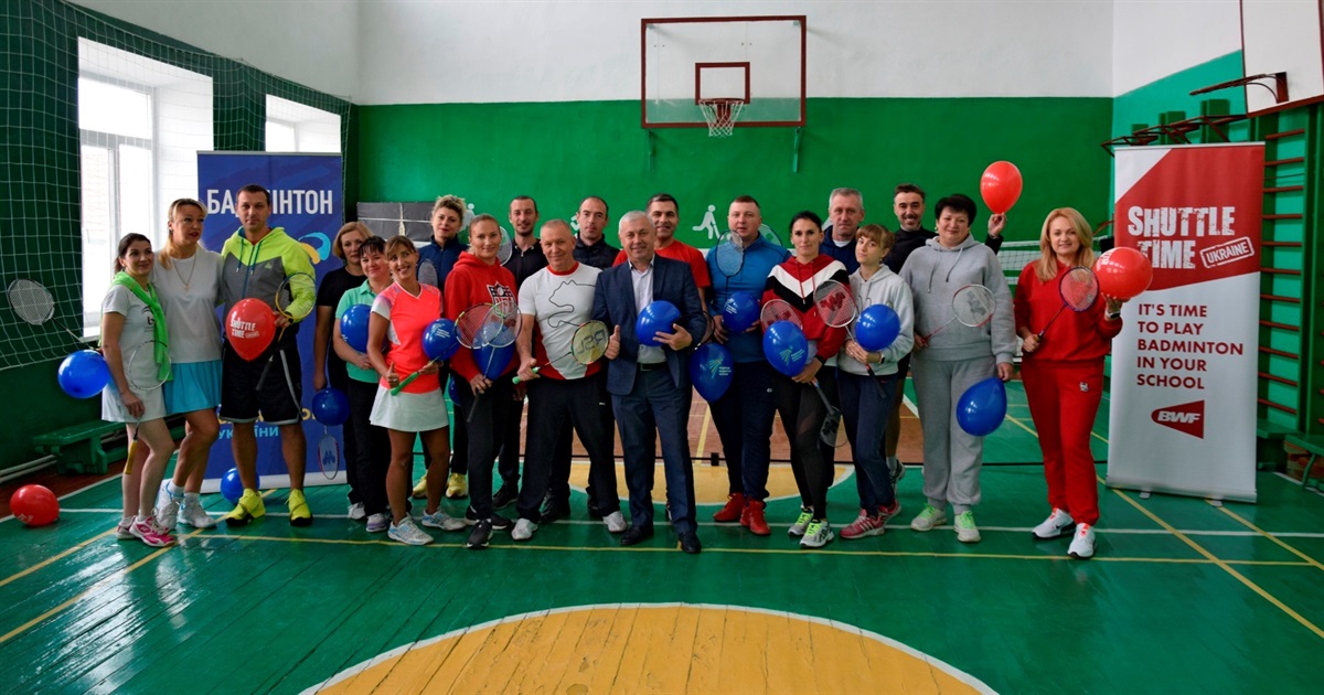 Вчителі фізкультури у Жмеринці отримали сертифікати для викладання бадмінтону у школах