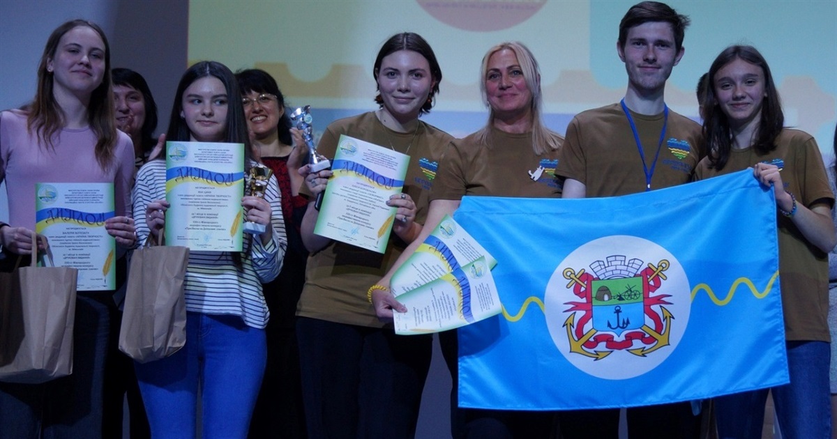 Вихованці бердянського ЦДЮТ стали першими на Міжнародному фестивалі «ПресВесна на Дніпрових схилах»