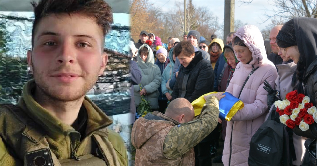 Семенівка на колінах: люди провели в останню дорогу полеглого Героя Владислава Крутова ФОТО