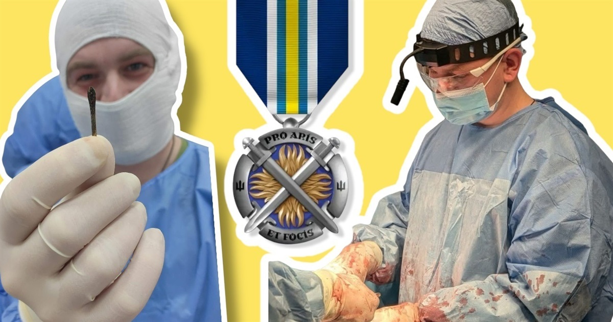 Лікар-хірург Жмеринської ЦРЛ Денис Белясов нагороджений відзнакою Головнокомандувача
