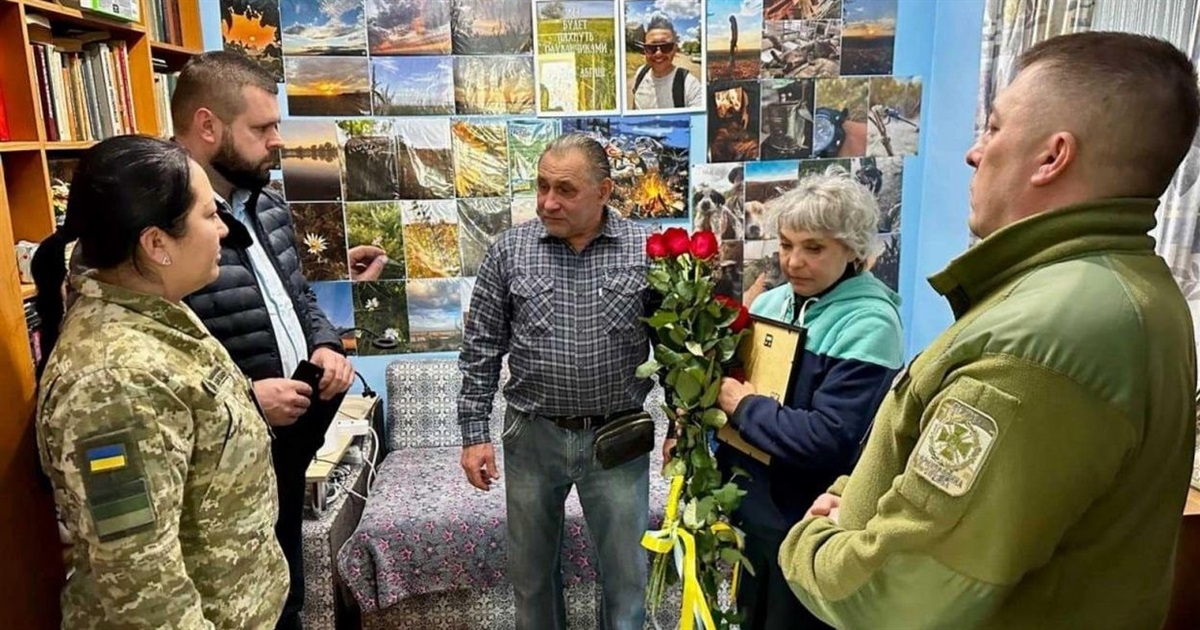 Родині полеглого героя-прикордонника Ізмаїльського загону передали державну нагороду