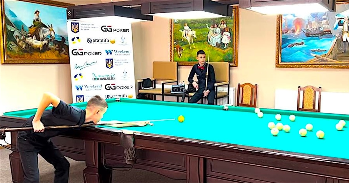 Измаильчанин стал чемпионом Украины по биллиарду среди юниоров (видео)
