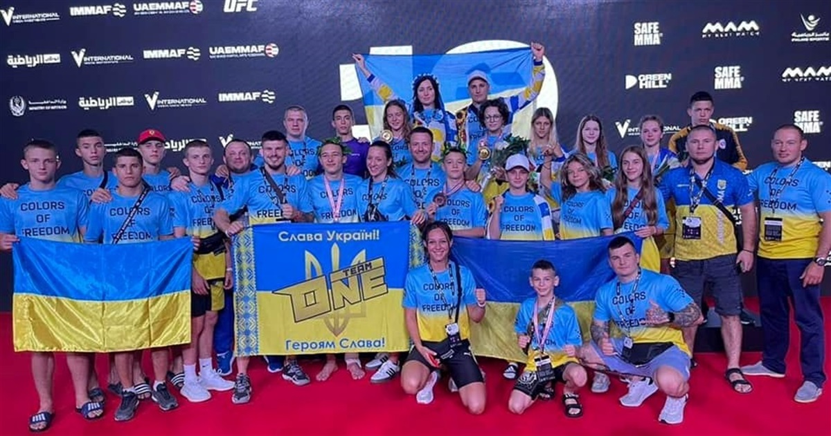 Юнацька збірна України з ММА перемогла в командному заліку чемпіонату світу в Абу-Дабі