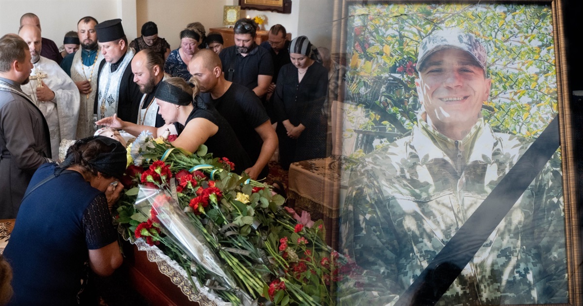 Переяславщина попрощалася з воїном Віктором Іваненком: без батька залишилася 5-річна донечка