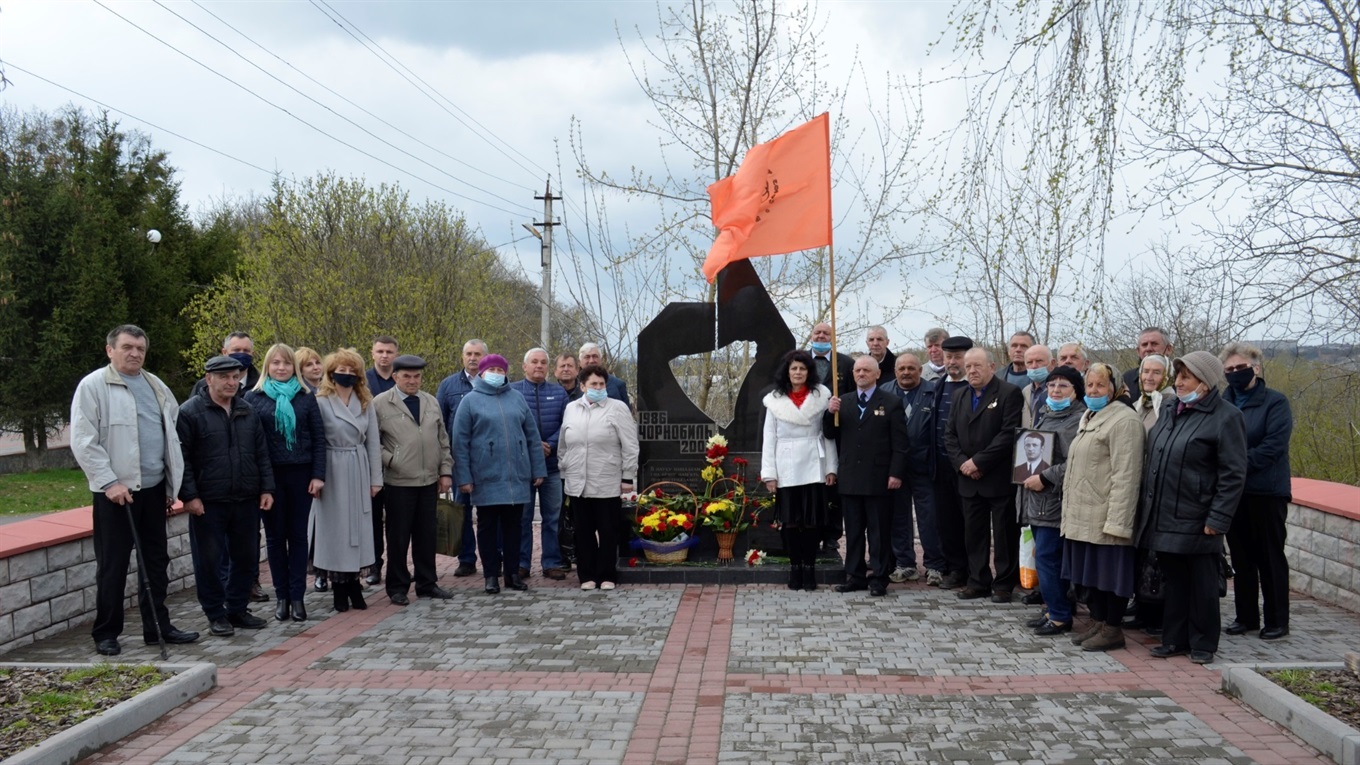 У Жмеринці вшанували подвиг ліквідаторів Чорнобильської катастрофи: 35-ті роковини аварії