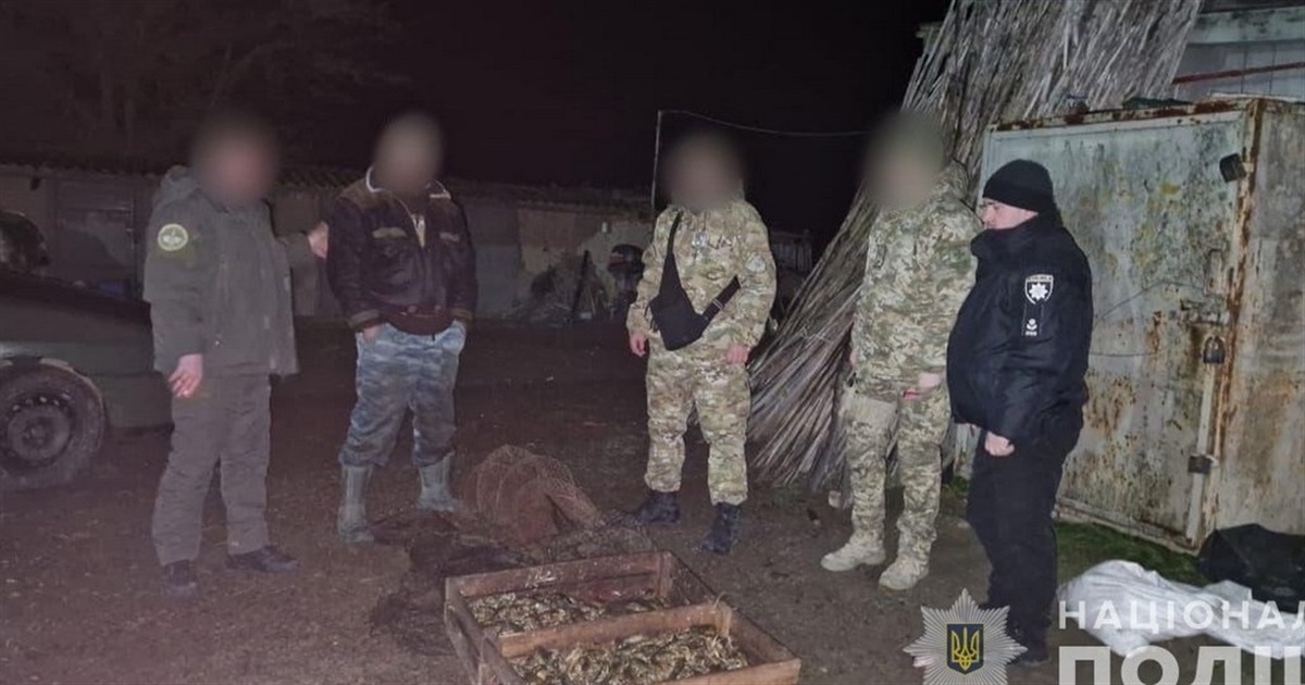 Улов на два мільйони гривень: ізмаїльські правоохоронці піймали браконьєра