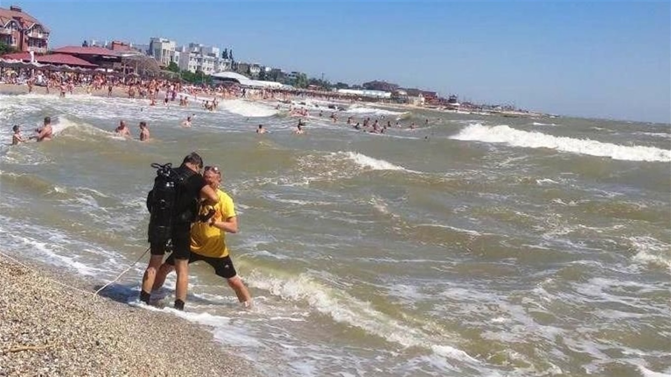В Бердянске погиб турист