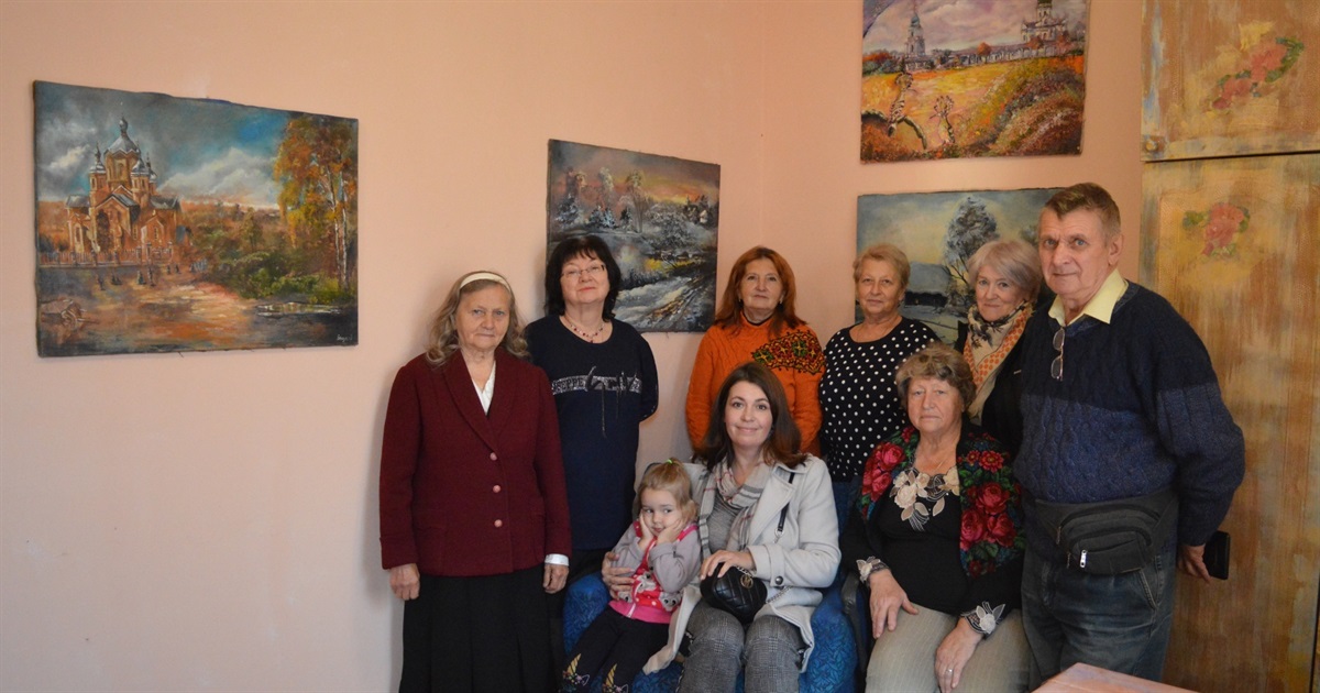 «Вийду на пенсію – буду малювати». Митців шість років об’єднує спілка «Мистецтво Життя»