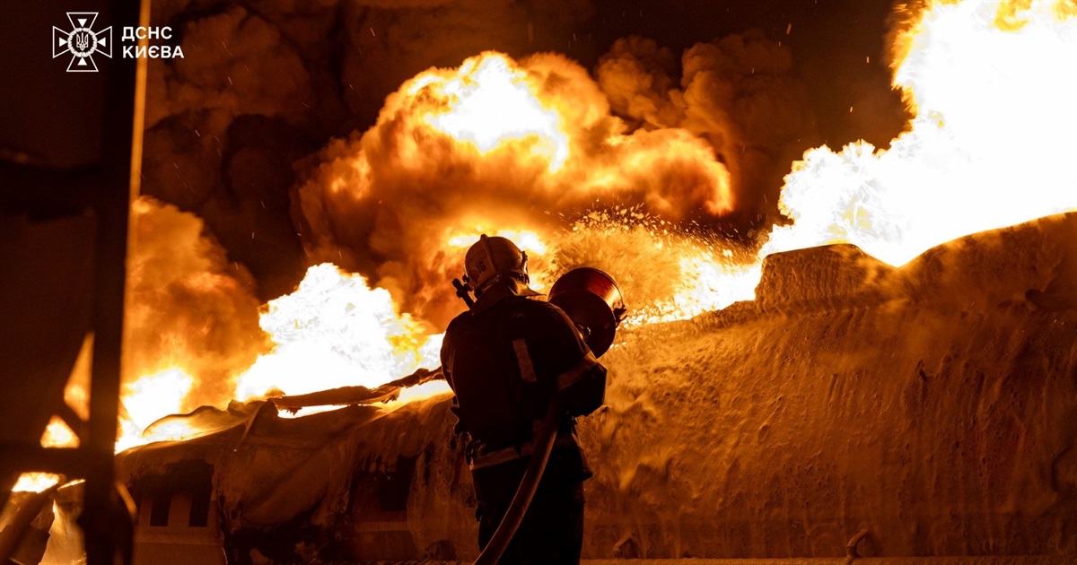 Нічна атака на Київ і область: загинула людина, восьмеро поранених, є пошкодження