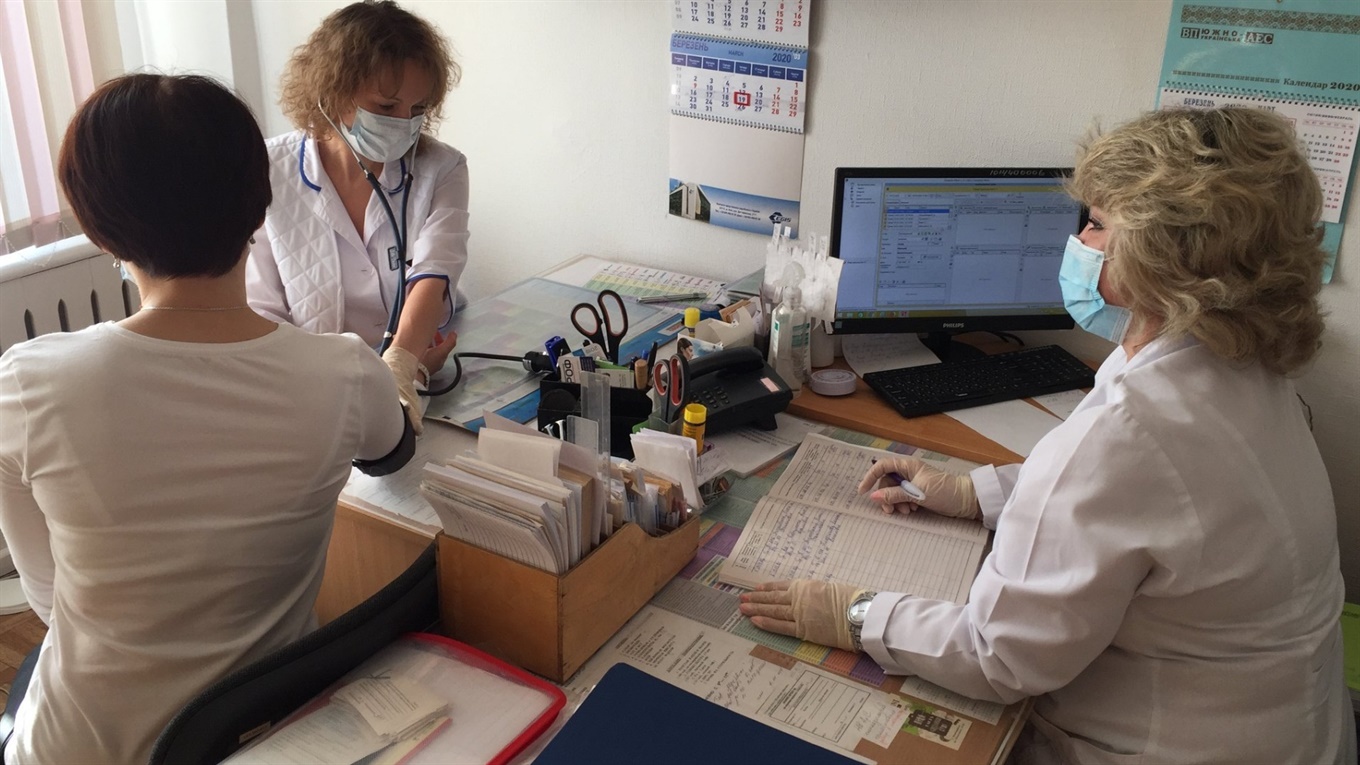 ГРВІ – є, грипу та COVID-19 немає. Данні южноукраїнського центру первинної допомоги