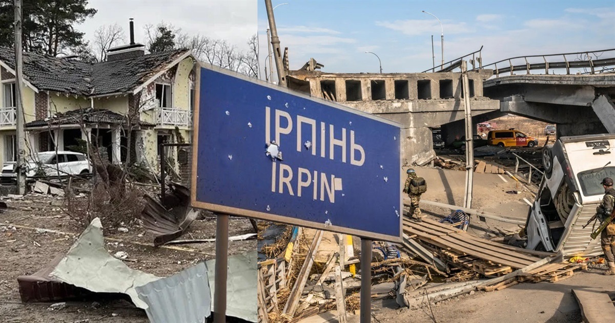 Жителька Ірпеня: «На місці сусідського будинку – вирва, шматок їхнього даху – у нашій стіні»